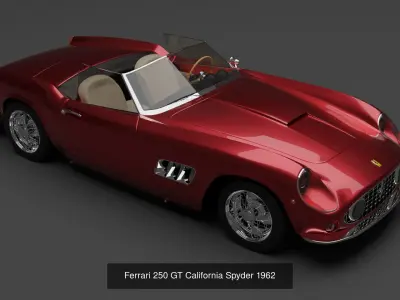 Classic Cars 3D Model Pack