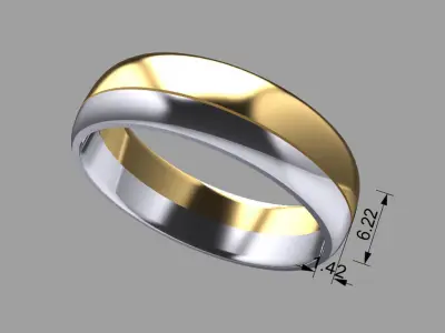 Wedding Rings For Men 3D print model