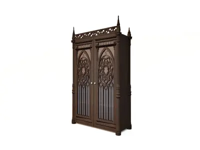 Gothic cabinet Free 3D model