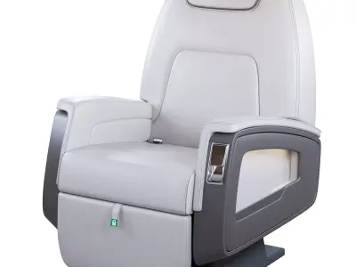 Jet seat 3D model  3D model
