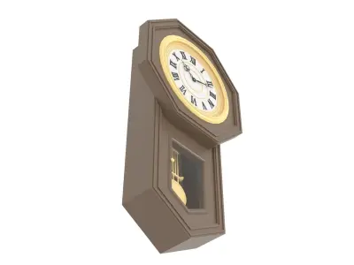 old clock 3D model