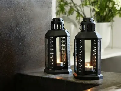 Antique Metal Lantern 3D Model Low-poly 3D model