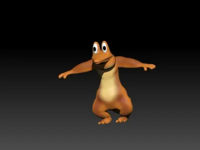 Crocodile 3d model 3D model