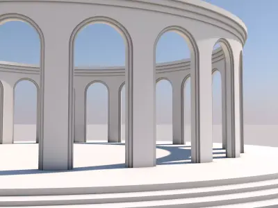 Medieval Architecture 3D model