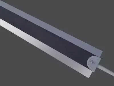 Dragonslayer sword Low-poly 3D model