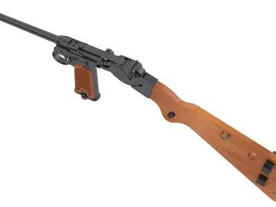 Borchardt C-93 3D model