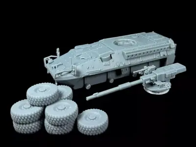 Stryker US Army Military Vehicles 3D Prints 3D print model
