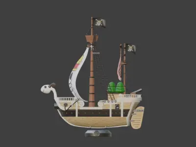 One Piece - GOING MARRY 3D print model