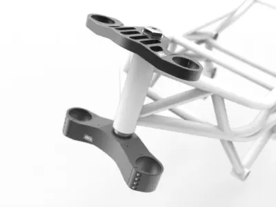 IMA CNC Triple Clamp 3D model