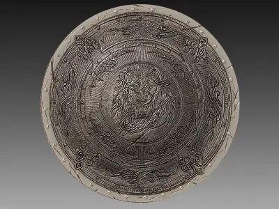 Zbrush Shield 3 3D model