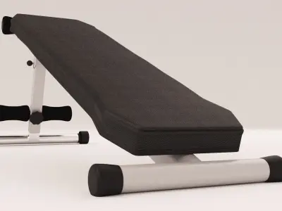 Kettler training bench AB-Trainer 3D model