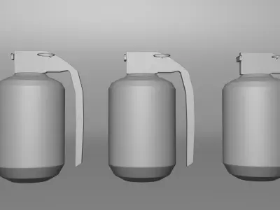 Grenade 3D 3D model