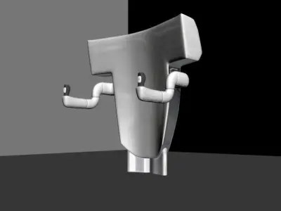 jetpack electric shaver 3D model