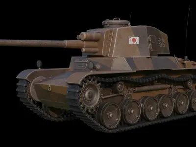 Chi-Nu Kai Low-poly 3D model