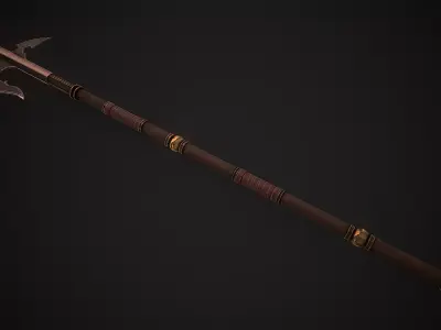 Variabilis - Inquisitor Halberd Low-poly 3D model