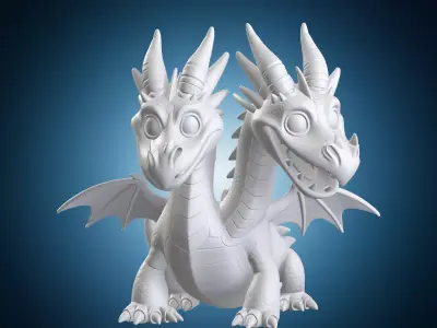 Barf and Belch How to Train Your Dragon 3D print model