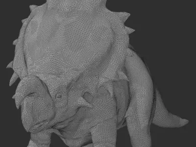 Einosaurus triceratops 3D print model
