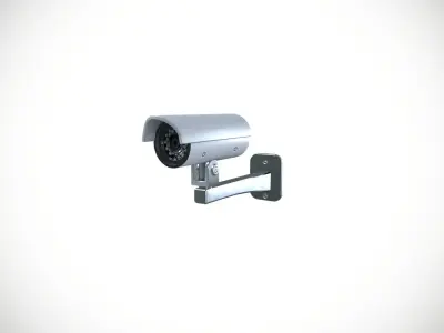 CC camera Low-poly 3D model