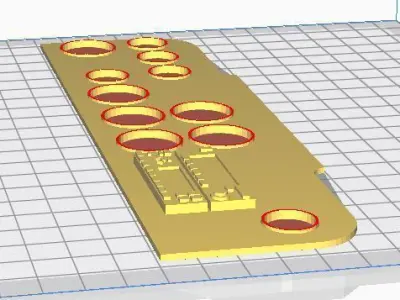 Super Decathlon Panel 3D print model