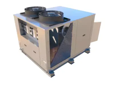 3 AC units 3D model