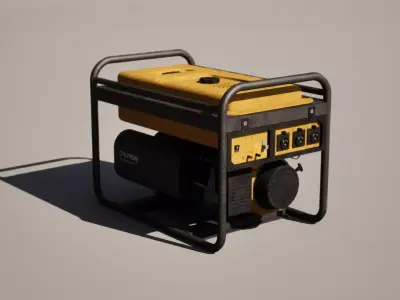 Eletric Generator- Game Ready 3D model