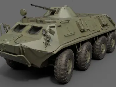 APC BTR-60 3D model