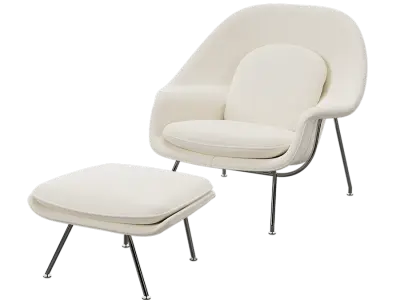  Replica Eero Sanguine Armchair Model, White  purchase