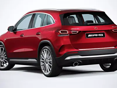 2021 Mercedes-Benz GLA35 AMG 3D model