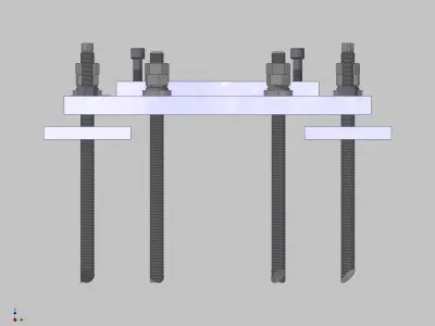 26383-ROBOT BASE RS020N-100 3D model