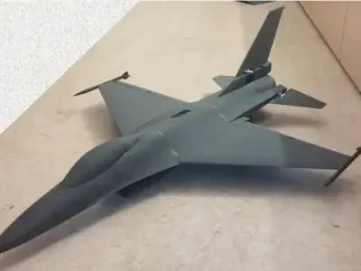 F-16 falcon RC Jet Fighter 64mm EDF 3D print model