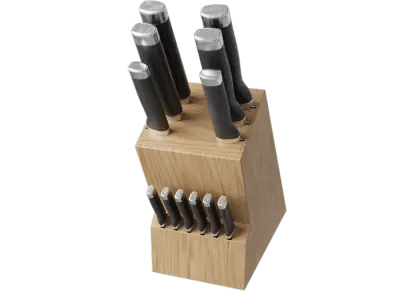  Wooden Knife Block Model 