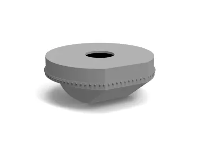 platforms for 25 mm guns  3D print model