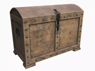 Old Chest 04 3D model