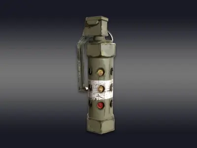 Stun Grenade - Military 3D model