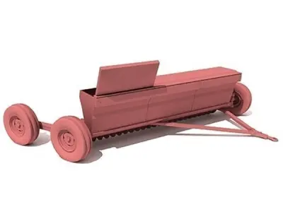 Seeding Machine 3D model