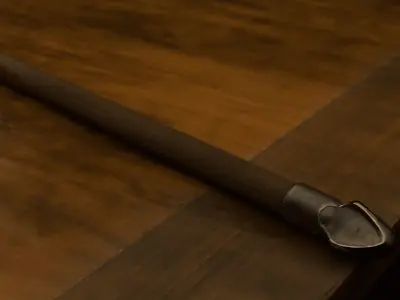 Halberd-Pike-Spear-Pikeaxe Low-poly 3D model