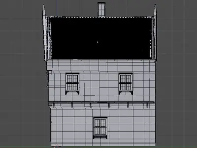 PBR medieval house Free 3D model