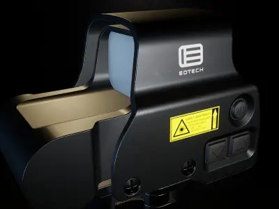 AAA XPS Scope Game Ready PBR Low-poly 3D model