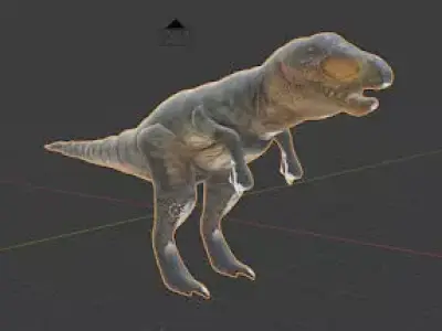 T- Rex Dinosaur Reptile 2 Free low-poly 3D model