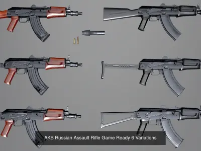 Russian Rifles and Ammunitions Mega Pack