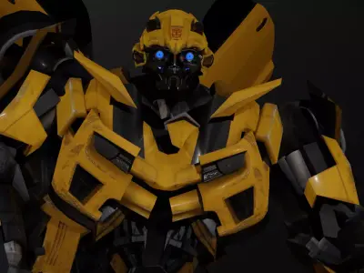 Bumblebee Transformer 3D model