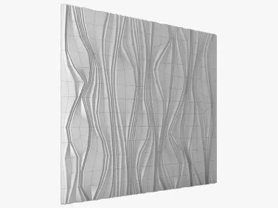 wave wall 3 3D model