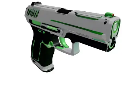 SciFi Laser Pistol Weapon 3D model