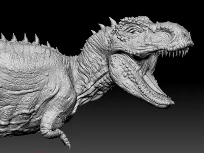 Tyrannosaurus Rex High Quality 3D model 3D model