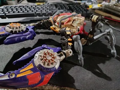 Transformers Beast Wars Transmetal Rampage Antenas 3D print model
