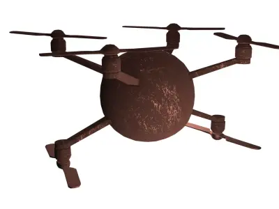 Watchbot Low-poly 3D model