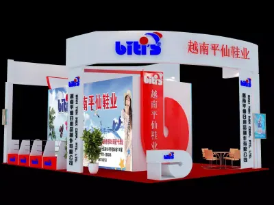 Exhibition - Area - 9X6-3DMAX2009-055 3D model