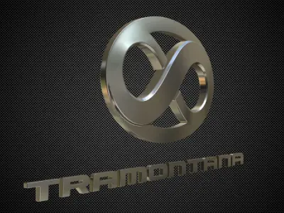 Tramontana Logo 3D model by 3dlogoman
