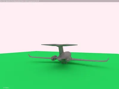 aircraft airplane 3D model buy