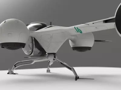 Oblivion Copter 3D model